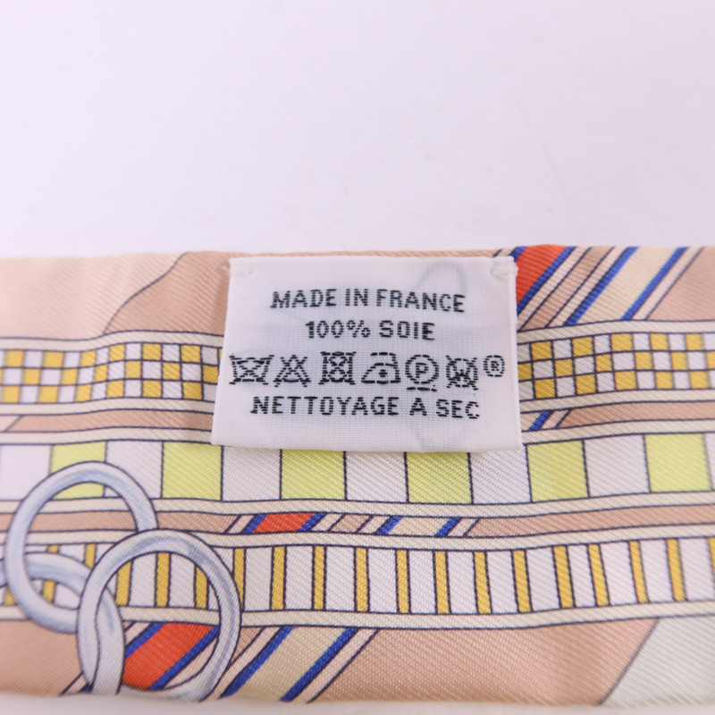 HERMES 絲質Twilly絲巾-7