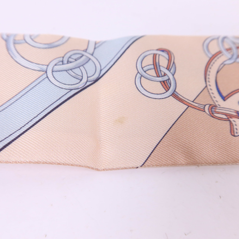 HERMES 絲質Twilly絲巾-11