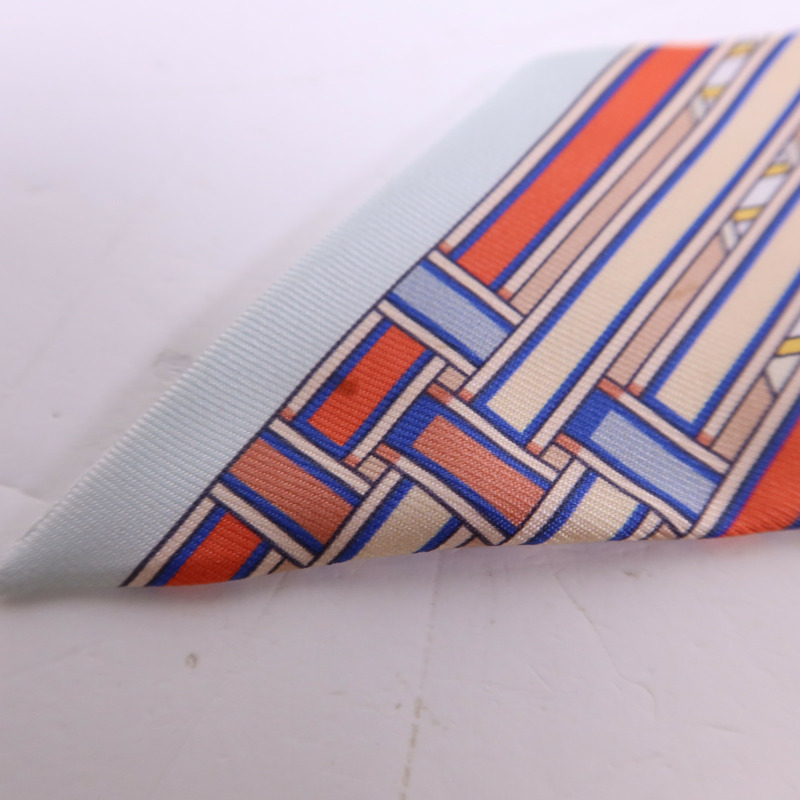 HERMES 絲質Twilly絲巾-13