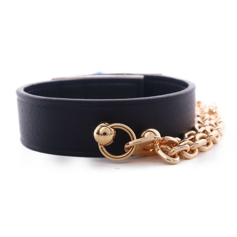 HERMES Swift皮革Kelly Glove Ring金扣手套環-2