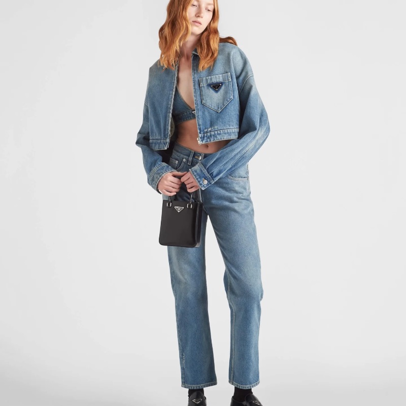 ❤️ PRADA 明星款 牛仔外套-1