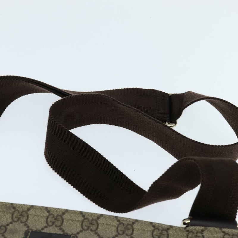 【日本直送】GUCCI GG Supreme 單肩包 PVC 米色 金色 201446 正品 148846-7