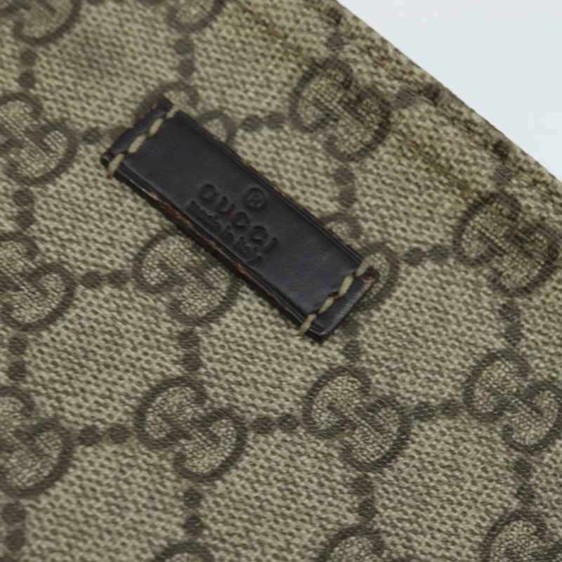 【日本直送】GUCCI GG Supreme 單肩包 PVC 米色 金色 201446 正品 148846-9