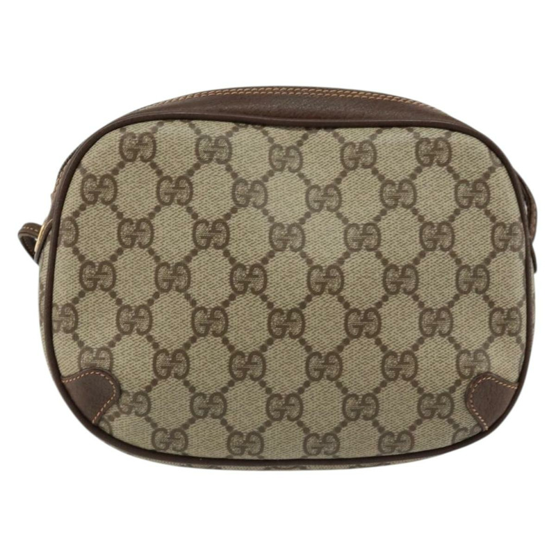 【日本直送】GUCCI GG Supreme Web Sherry Line 手提包 PVC 米色 紅色 156 02 066 正品 150544-1