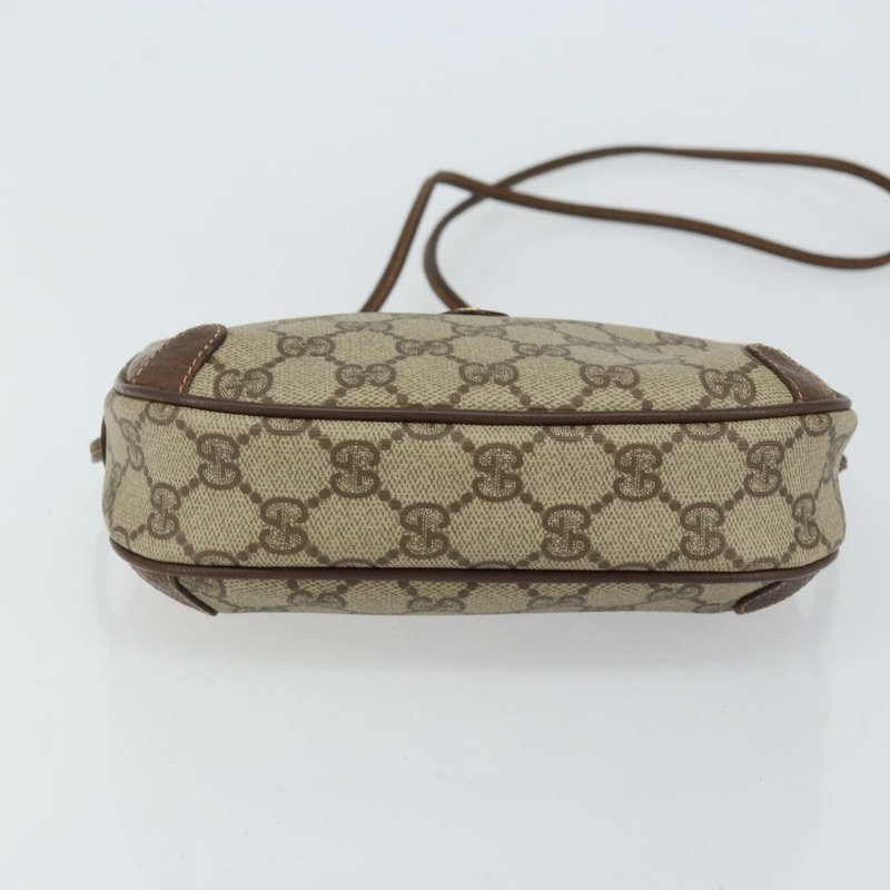【日本直送】GUCCI GG Supreme Web Sherry Line 手提包 PVC 米色 紅色 156 02 066 正品 150544-4