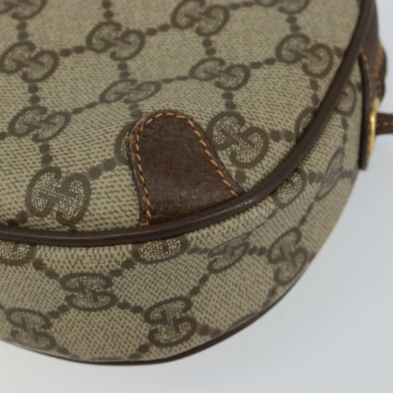 【日本直送】GUCCI GG Supreme Web Sherry Line 手提包 PVC 米色 紅色 156 02 066 正品 150544-8