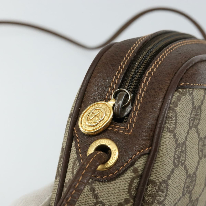 【日本直送】GUCCI GG Supreme Web Sherry Line 手提包 PVC 米色 紅色 156 02 066 正品 150544-9