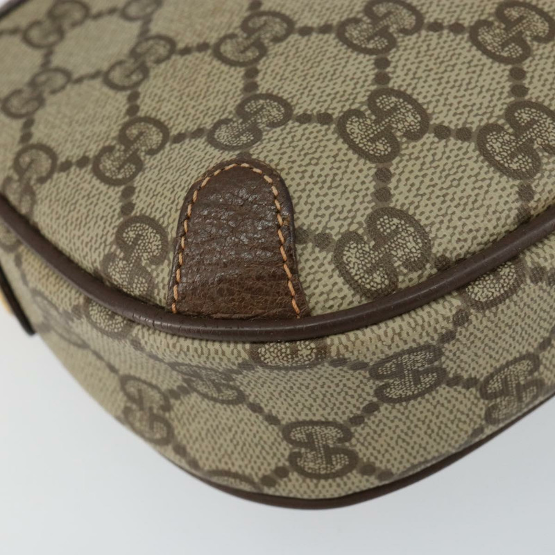 【日本直送】GUCCI GG Supreme Web Sherry Line 手提包 PVC 米色 紅色 156 02 066 正品 150544-13