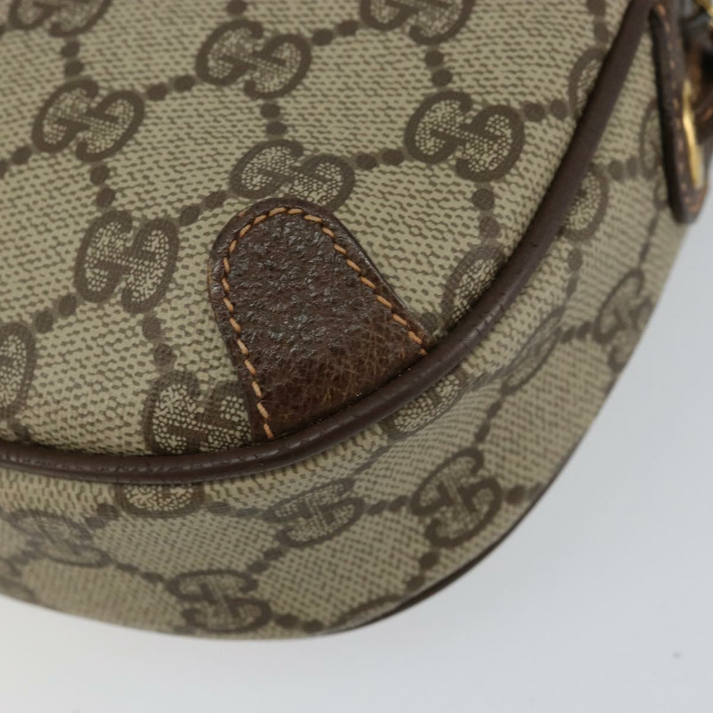 【日本直送】GUCCI GG Supreme Web Sherry Line 手提包 PVC 米色 紅色 156 02 066 正品 150544-14