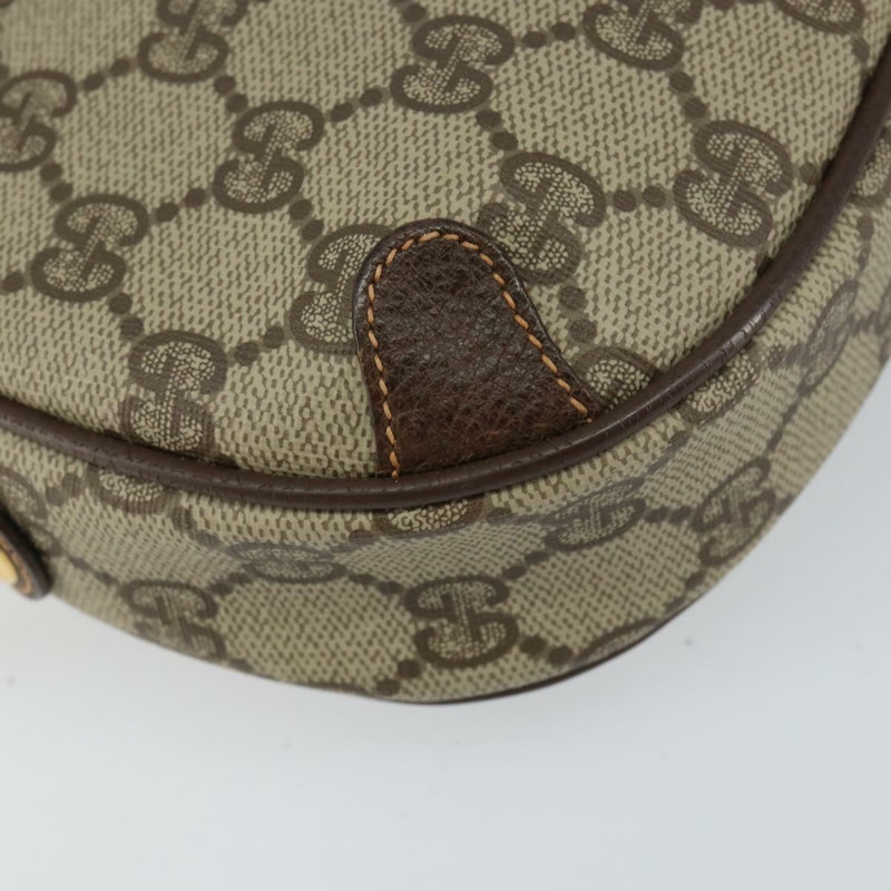 【日本直送】GUCCI GG Supreme Web Sherry Line 手提包 PVC 米色 紅色 156 02 066 正品 150544-15