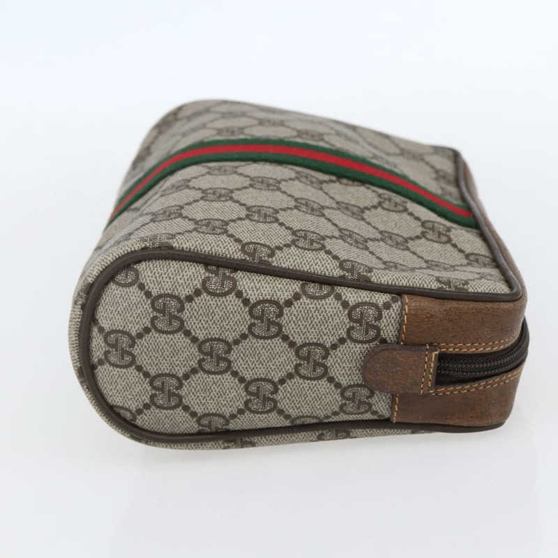 【日本直送】GUCCI GG Supreme Web Sherry Line 手提包 PVC 米色 紅色 32 014 3553 正品 BA7458-3