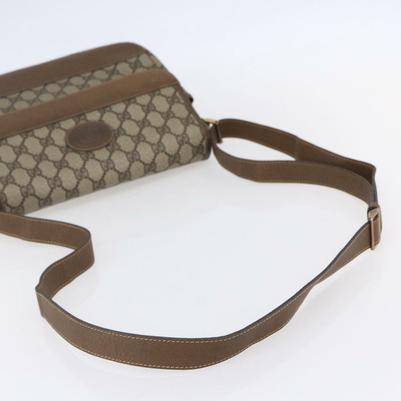 【日本直送】GUCCI GG Supreme 單肩包 PVC 皮革 米色 金色 001 106 0185 正品 ki6140-6