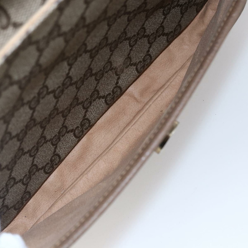 【日本直送】GUCCI GG Supreme 單肩包 PVC 皮革 米色 金色 001 106 0185 正品 ki6140-21