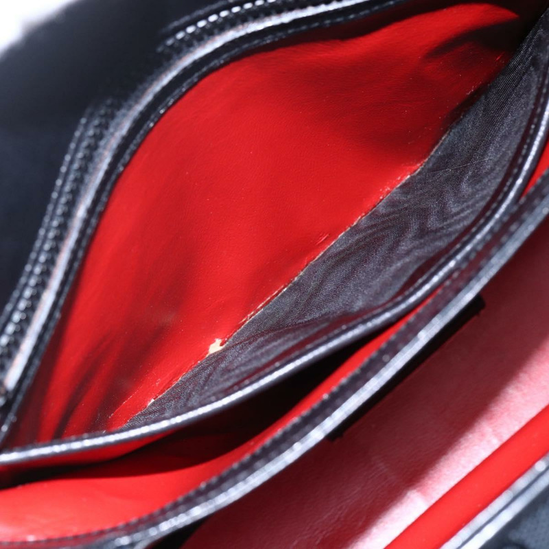 【日本直送】GUCCI GG帆布肩背包 黑色金色 正品 147856-21