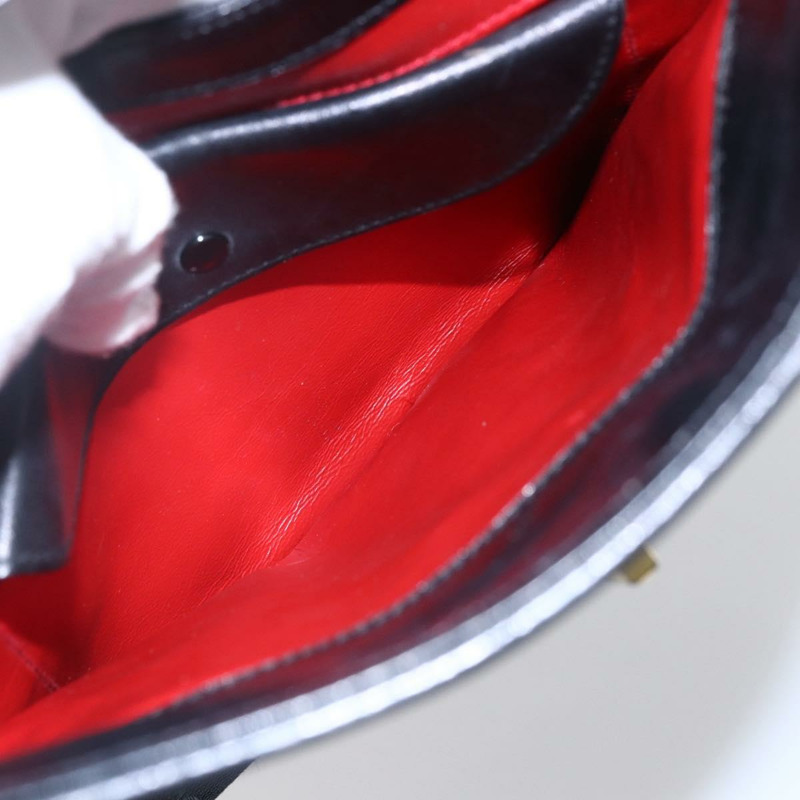 【日本直送】GUCCI GG帆布肩背包 黑色金色 正品 147856-22