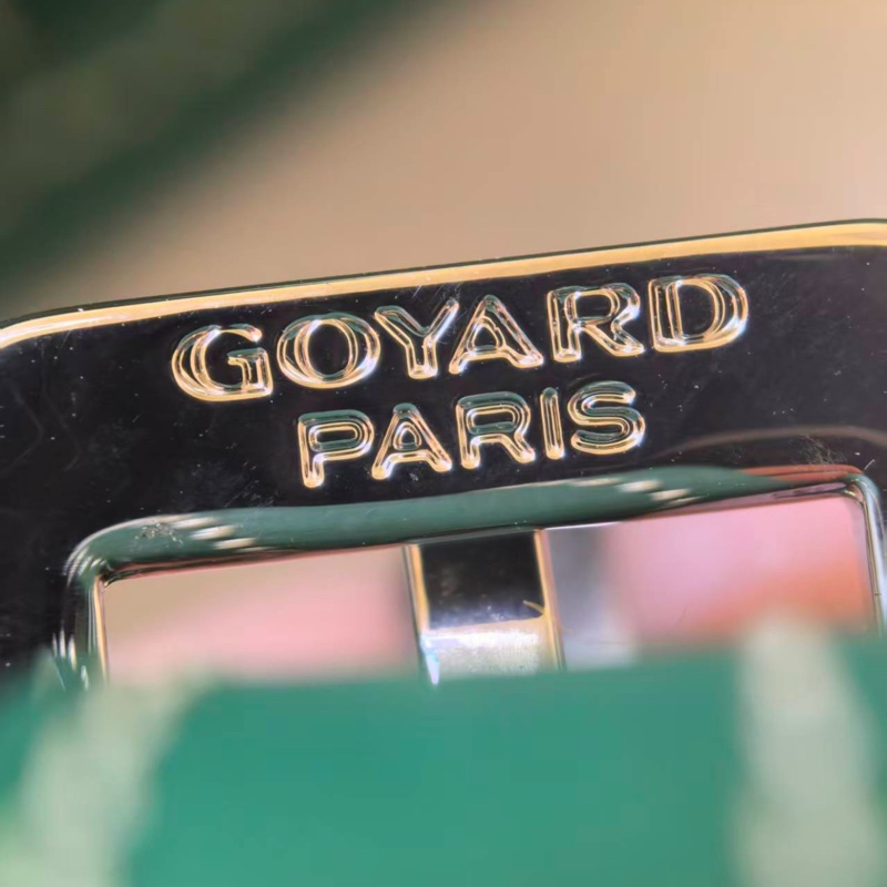 #全網最低 Goyard綠郵差斜挎包 #logo帶膜 🈶購證 配件齊全-8