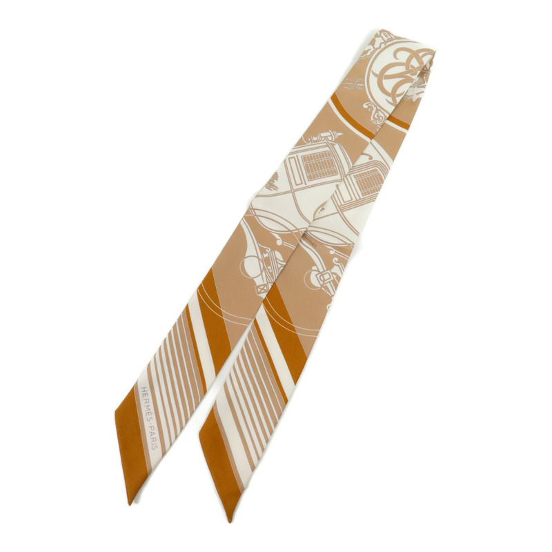 HERMES 絲質Twilly絲巾-0