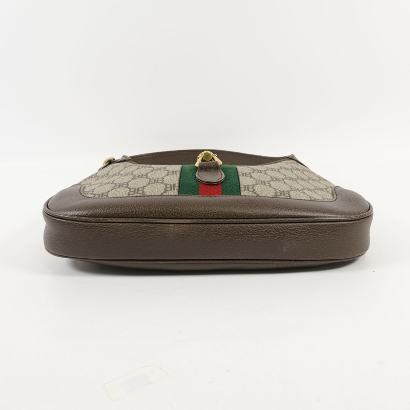 BALENCIAGA 塗層帆布Hacker Hobo Small金扣手挽袋-3