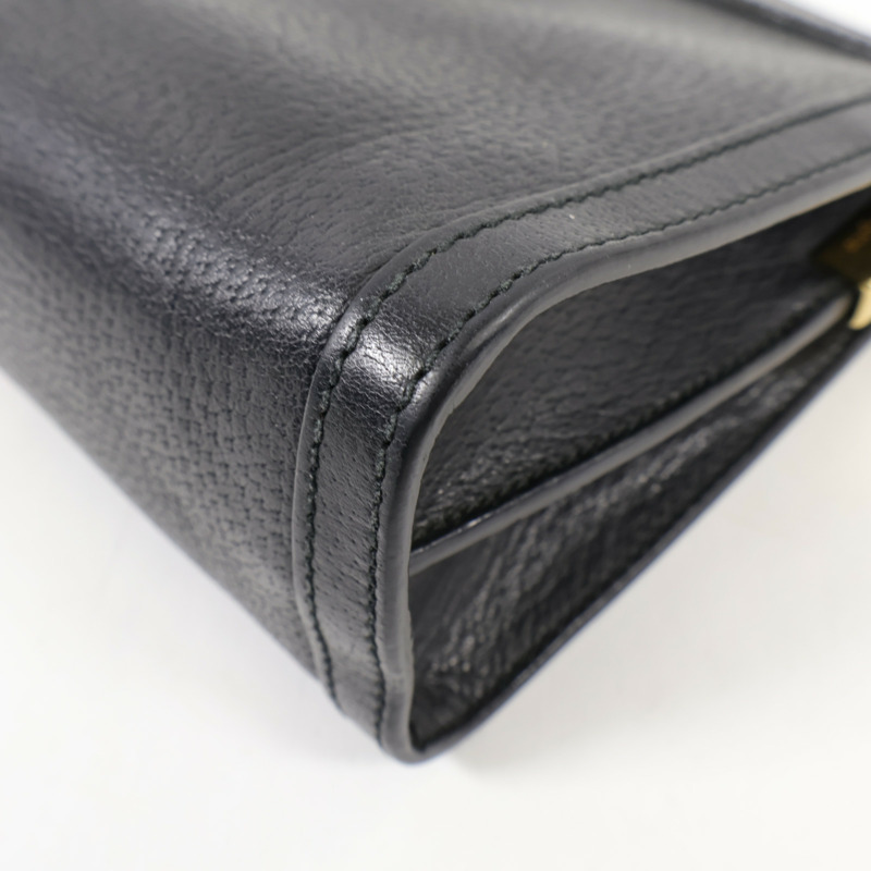 GUCCI 牛皮皮革Ophidia GG金扣鏈帶肩背袋-12