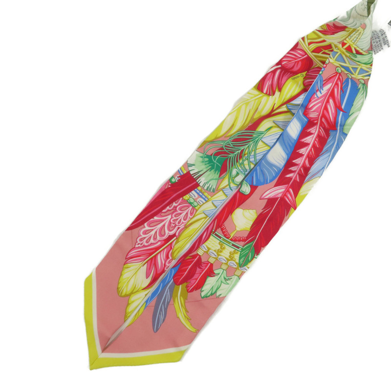 HERMES 絲質Twilly絲巾-4