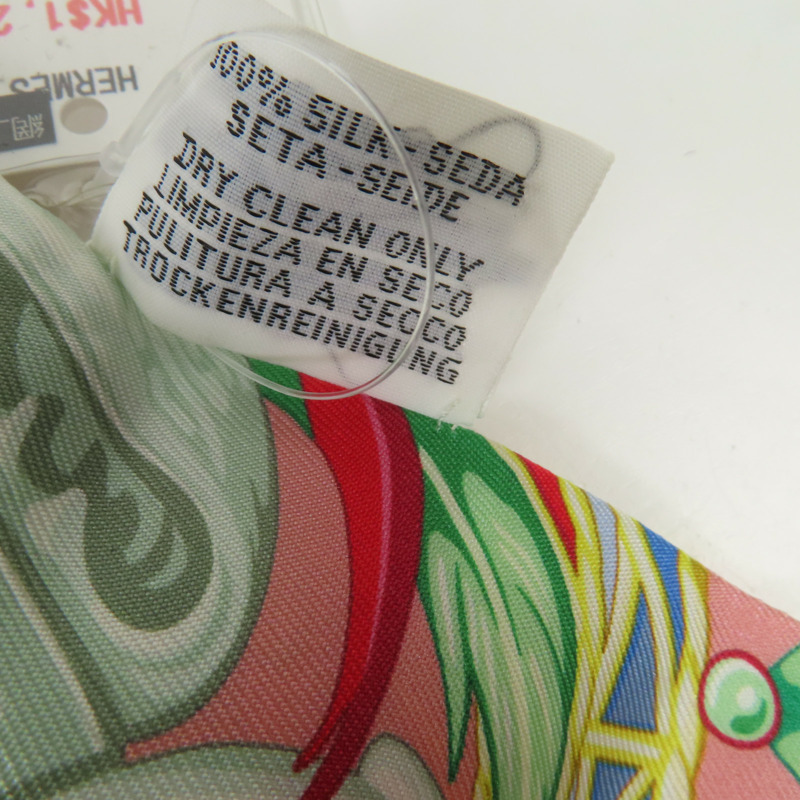 HERMES 絲質Twilly絲巾-6