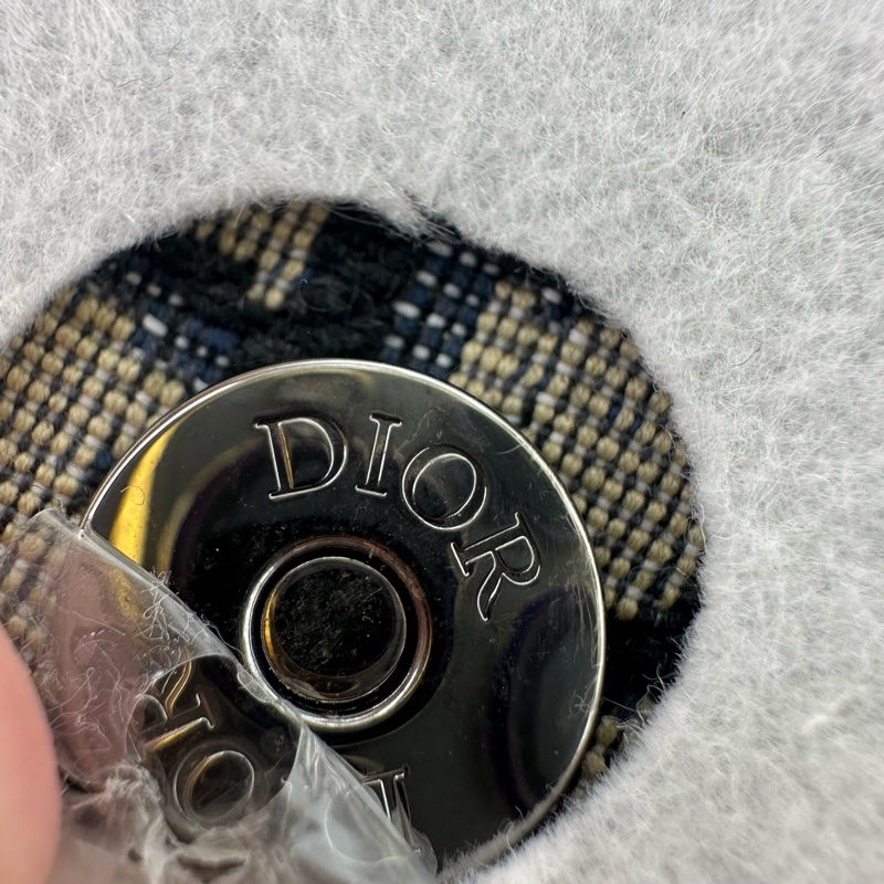 全新🔥DIOR Oblique Saddle 黑色真皮拼緹花馬鞍包 晶片款-8