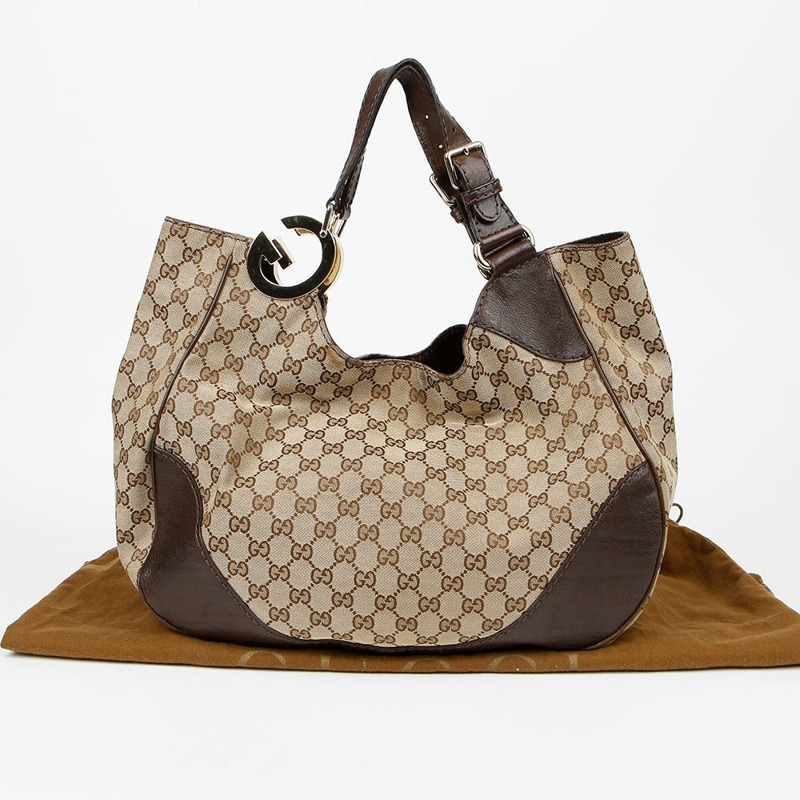 GUCCI 互扣式單肩包 203504-1