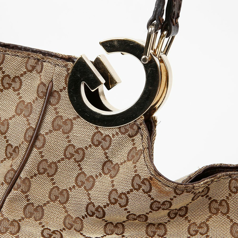 GUCCI 互扣式單肩包 203504-3