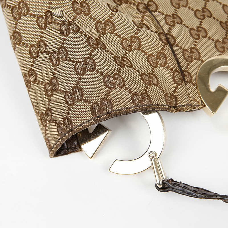 GUCCI 互扣式單肩包 203504-8