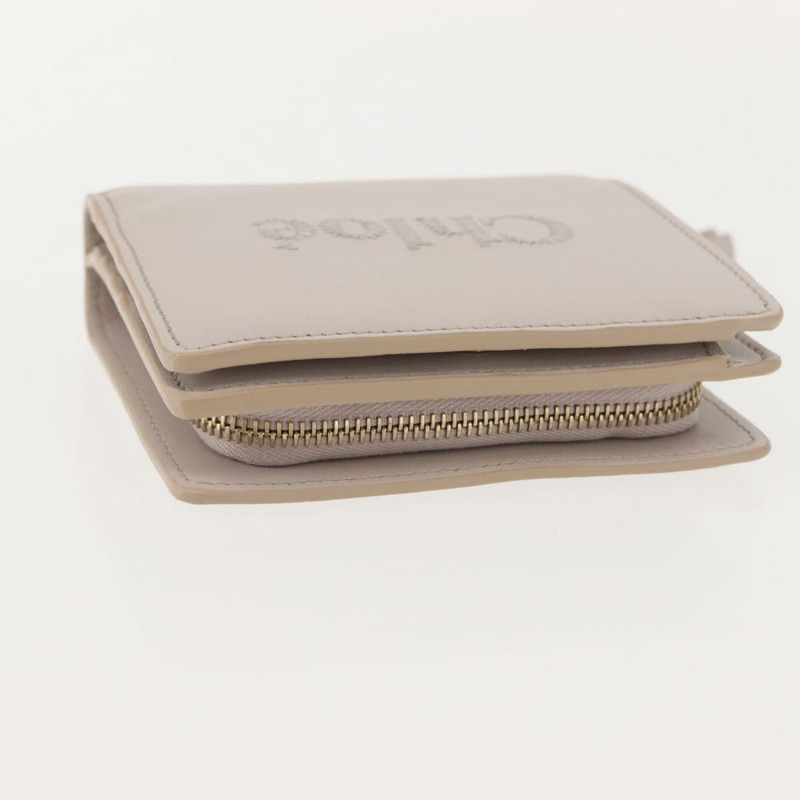 【日本直送】Chloe Sense 皮夾 皮革 象牙色 正品 148477-4