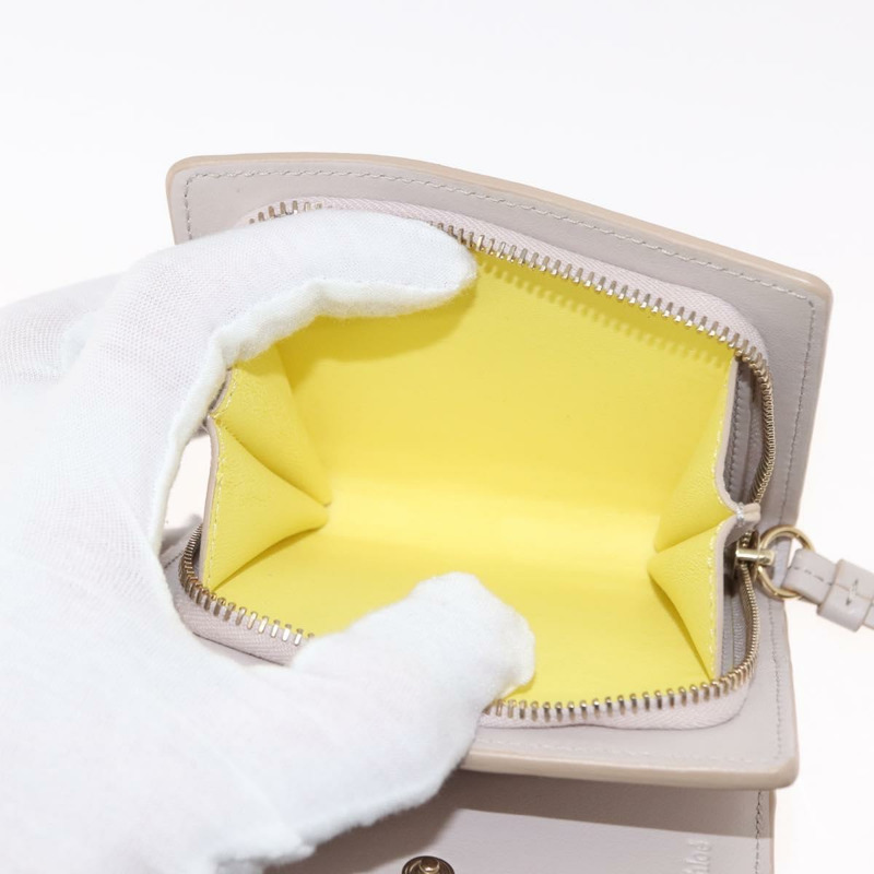 【日本直送】Chloe Sense 皮夾 皮革 象牙色 正品 148477-9