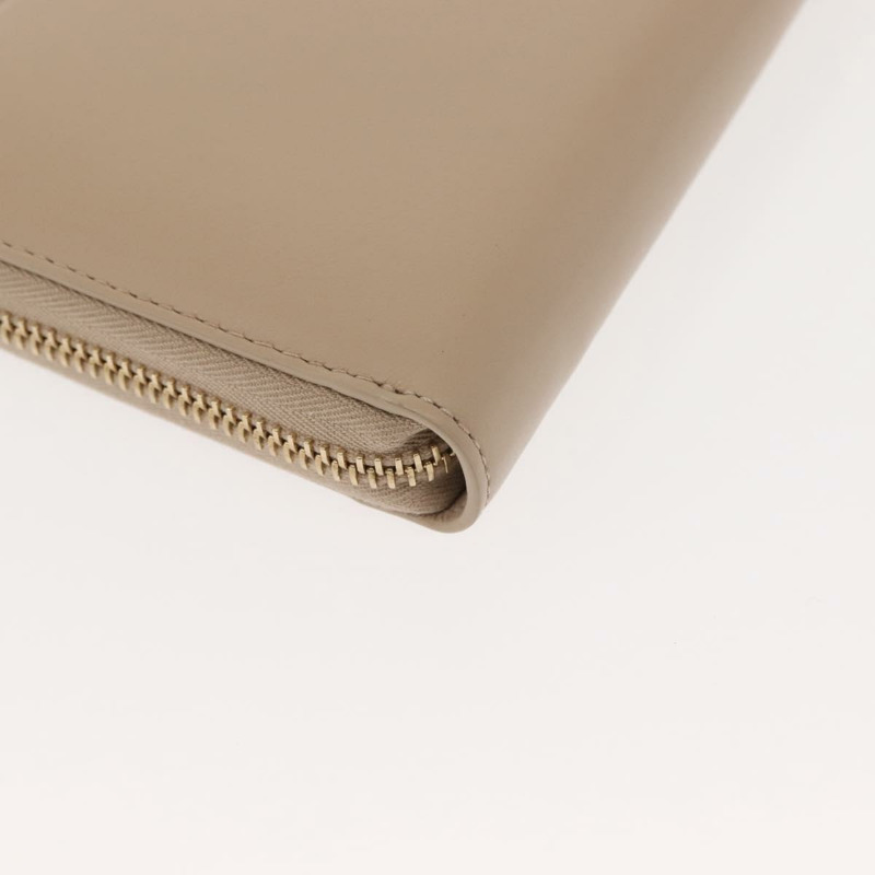 【日本直送】Chloe Sense 長版皮夾 皮革 米色 正品 148479-14