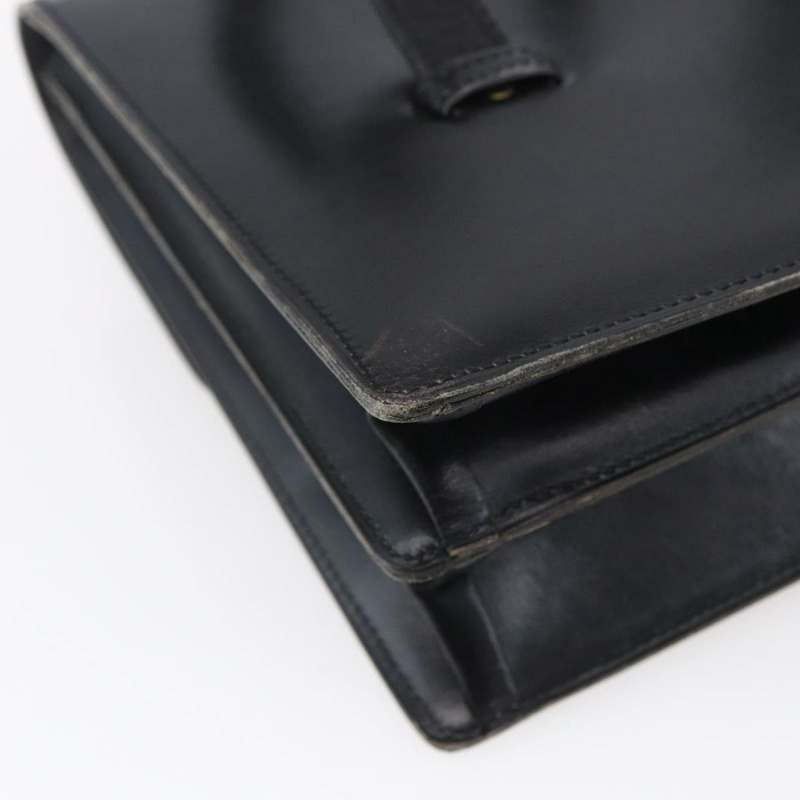 【日本直送】Christian Dior 手提包 皮革 黑色 金色 正品 150570-15