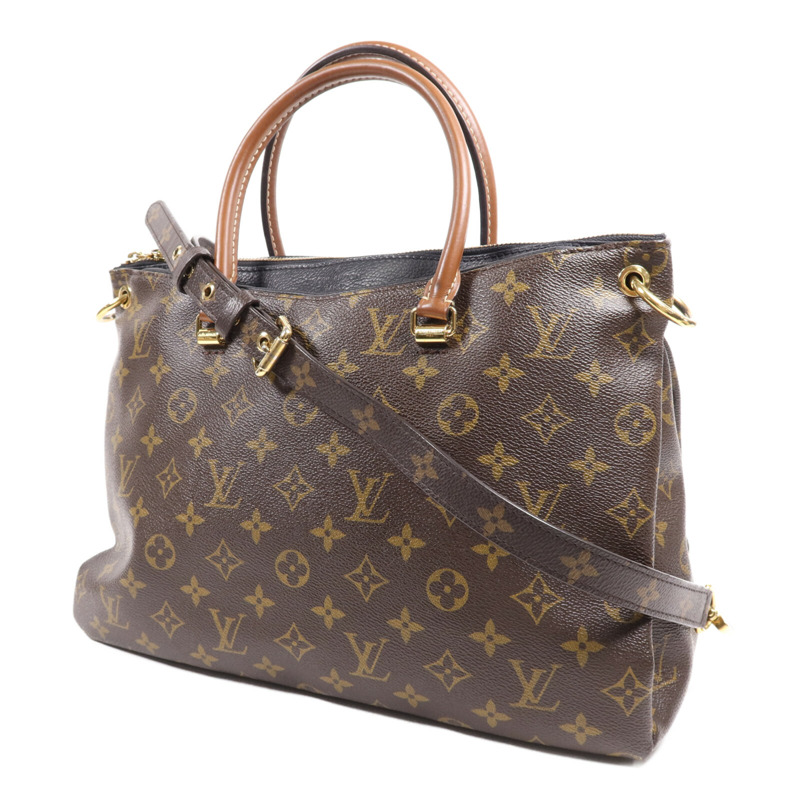 LOUIS VUITTON Monogram Palas MM金扣肩背袋-2