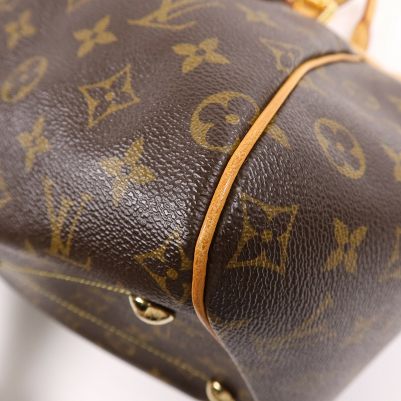 LOUIS VUITTON Monogram Tivoli GM金扣肩背袋-4