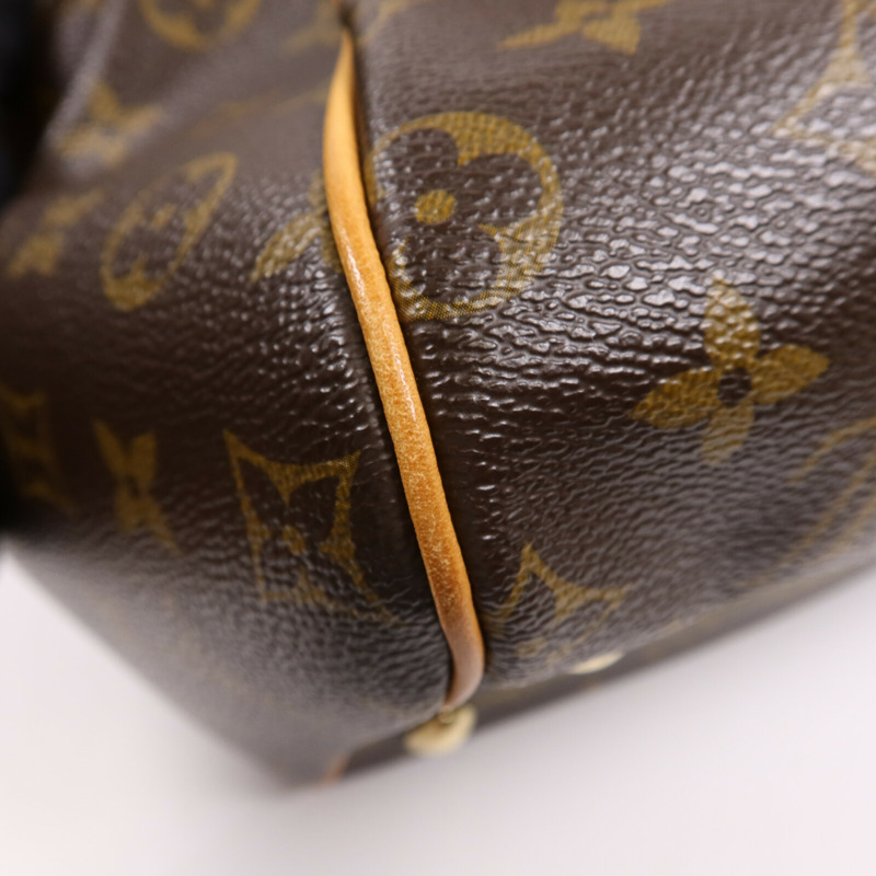LOUIS VUITTON Monogram Tivoli GM金扣肩背袋-7