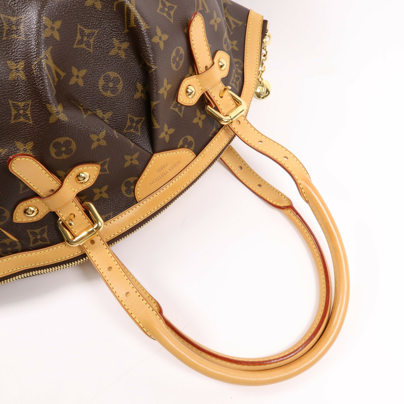 LOUIS VUITTON Monogram Tivoli GM金扣肩背袋-8