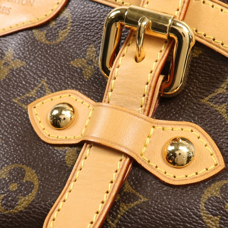 LOUIS VUITTON Monogram Tivoli GM金扣肩背袋-9