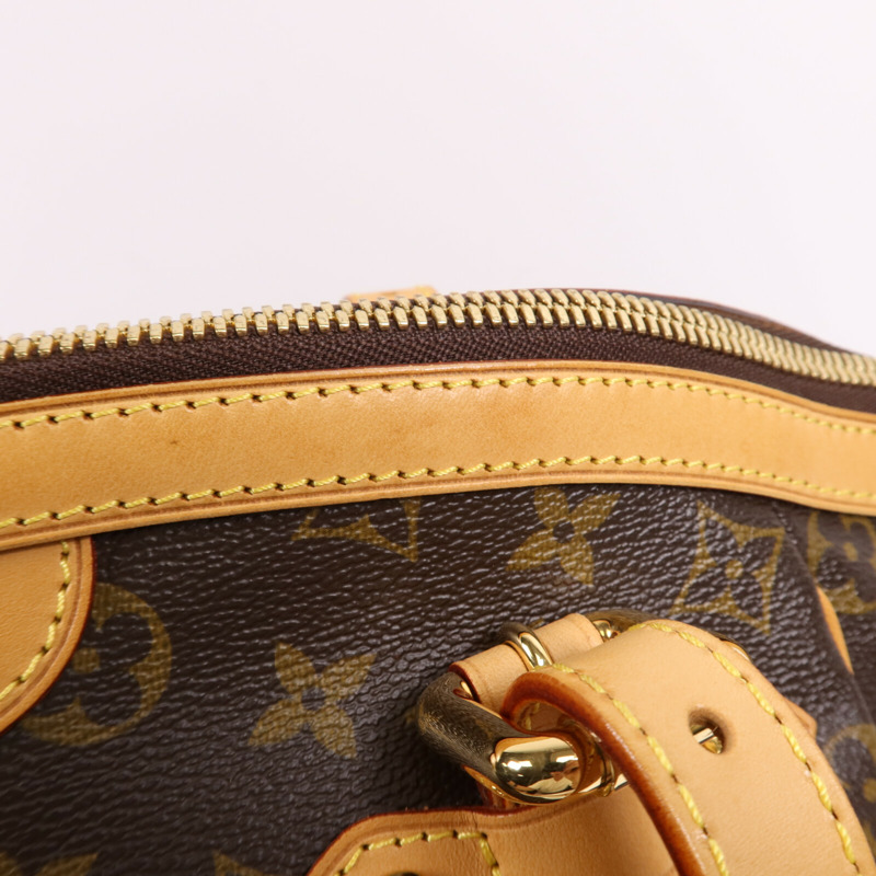 LOUIS VUITTON Monogram Tivoli GM金扣肩背袋-15