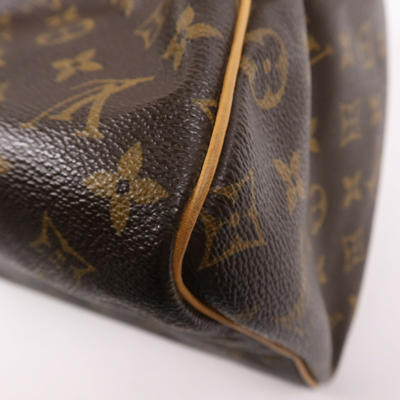LOUIS VUITTON Monogram Speedy 30金扣手挽袋-16