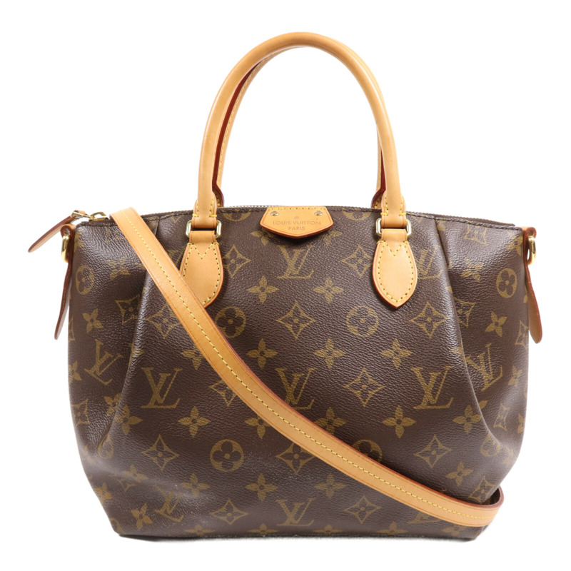 LOUIS VUITTON Monogram Turenne PM金扣手挽肩背兩用袋-0