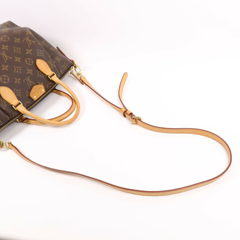 LOUIS VUITTON Monogram Turenne PM金扣手挽肩背兩用袋-8