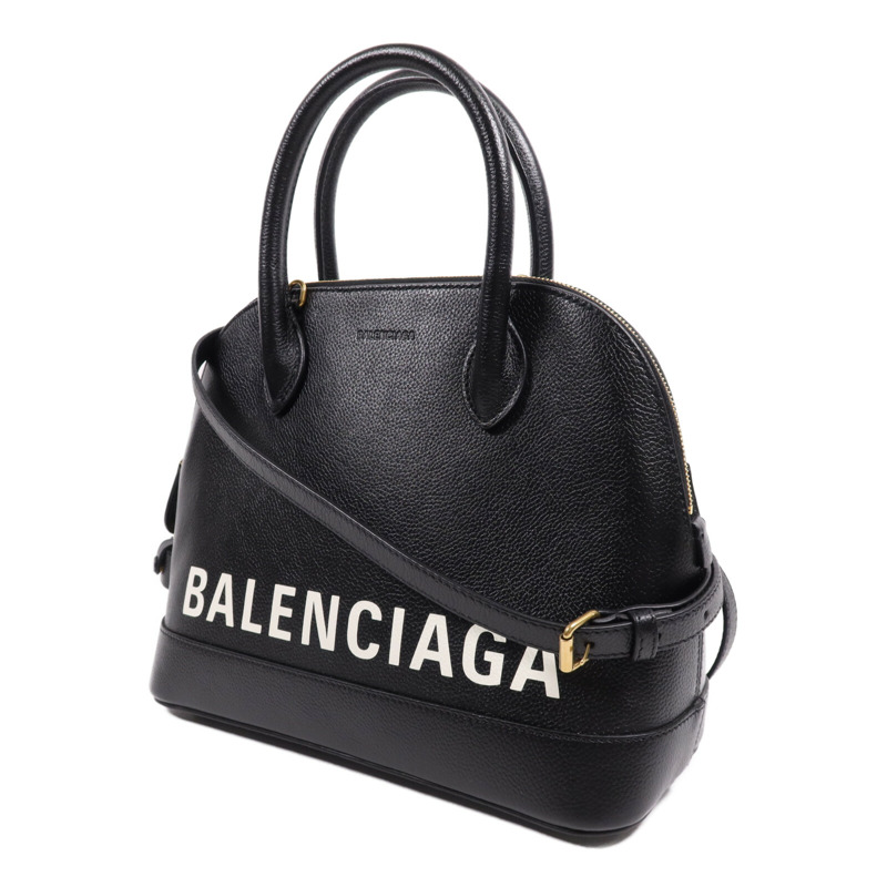 BALENCIAGA 牛皮皮革Ville Small金扣手挽肩背兩用袋-1