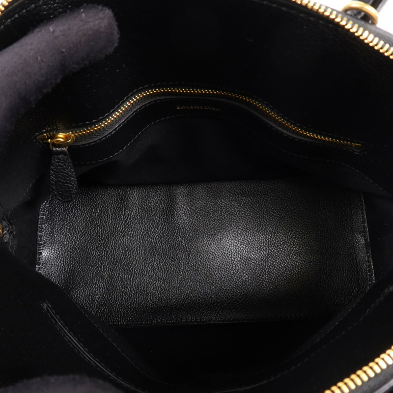 BALENCIAGA 牛皮皮革Ville Small金扣手挽肩背兩用袋-12