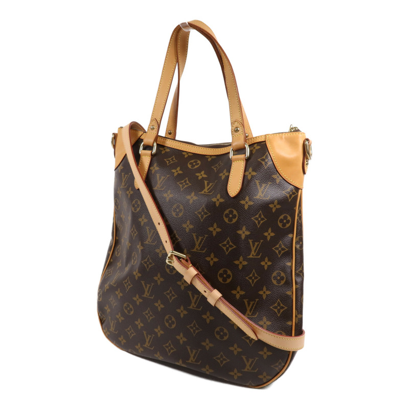 LOUIS VUITTON Monogram Odeon GM金扣手挽肩背兩用袋-1