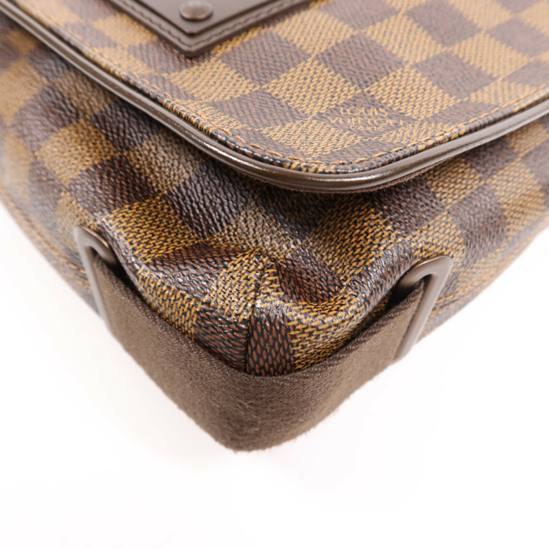LOUIS VUITTON Damier Brooklyn PM肩背袋-4