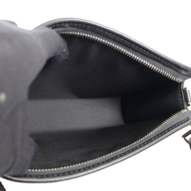 LOUIS VUITTON Monogram Eclipse Gaston銀扣肩背袋-5