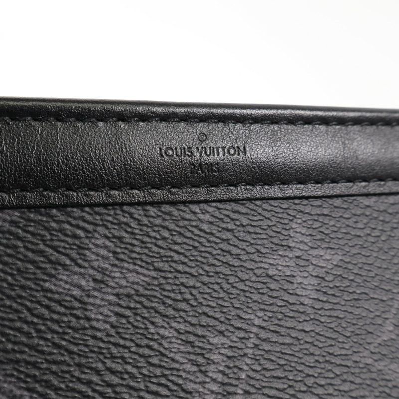 LOUIS VUITTON Monogram Eclipse Gaston銀扣肩背袋-7