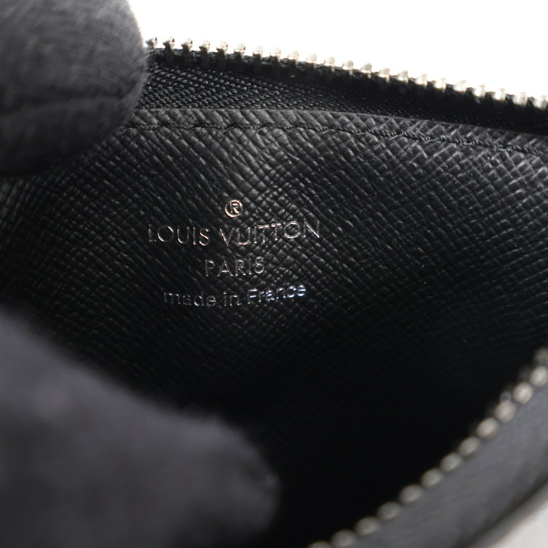 LOUIS VUITTON Monogram Eclipse Gaston銀扣肩背袋-11