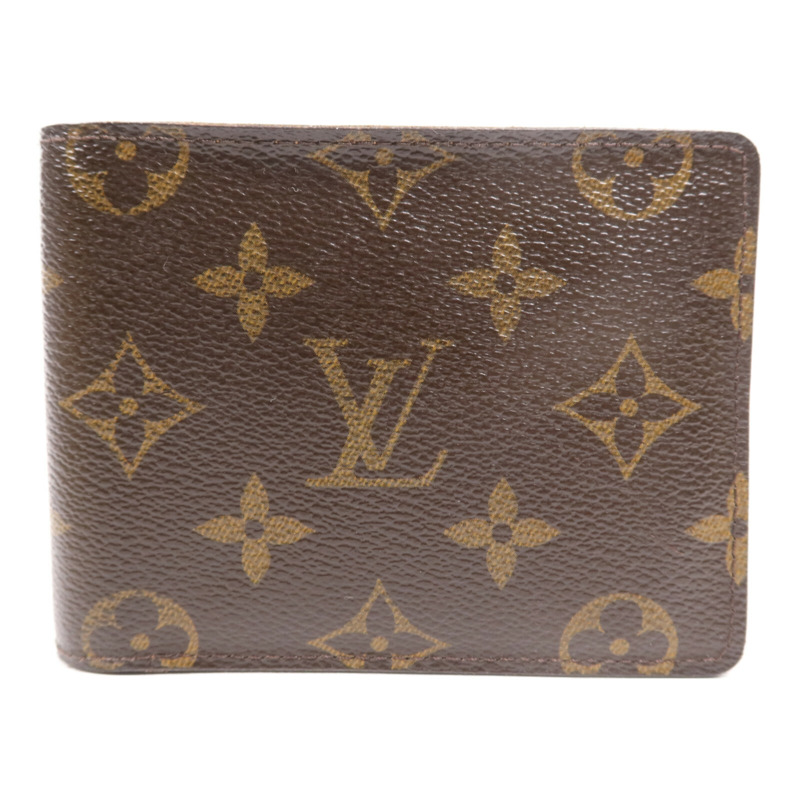 LOUIS VUITTON Monogram Multiple Wallet錢包-0